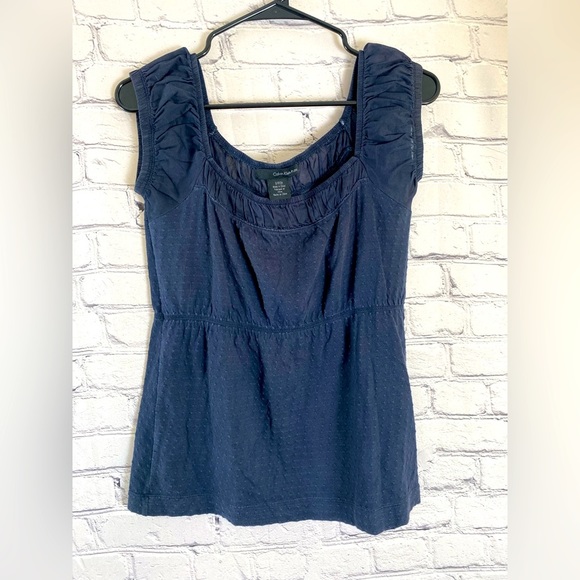 Calvin Klein Boho Tank Top EUC - Picture 1 of 8